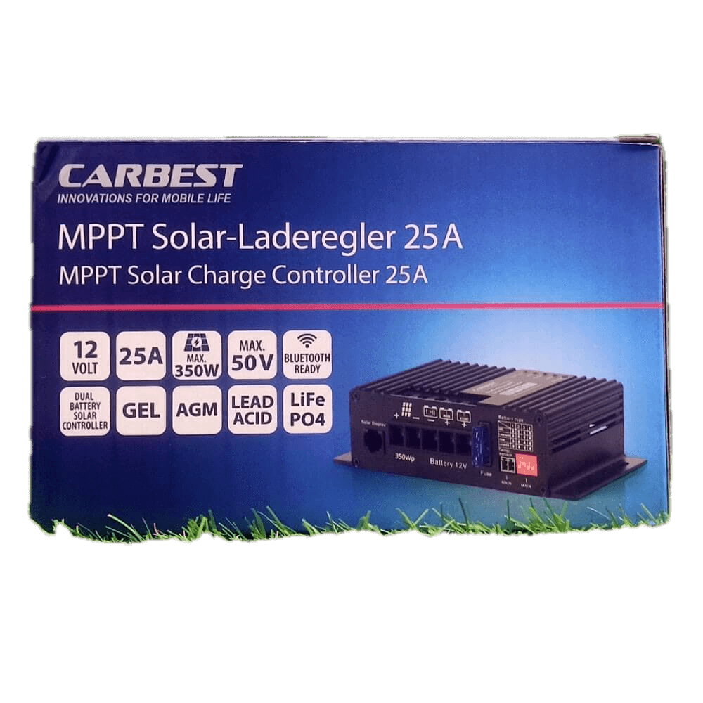 Regulador Solar Dual Carbest De 25 A MPPT Aladino