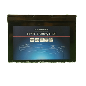 Batería de litio LiFePo4 Li100 (Especial Camper) de Carbest de 100 Ah