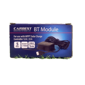 Módulo Bluetooth para Reguladores MPPT de 12 A e 25 A Carbest