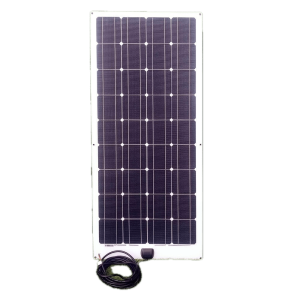 Painel solar semi-flexível Monocristalino - 120W