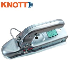 CABEÇOTE DE ENGATE QUADRADO 60MM KNOTT 750 KG COM SUPORTE FICHA